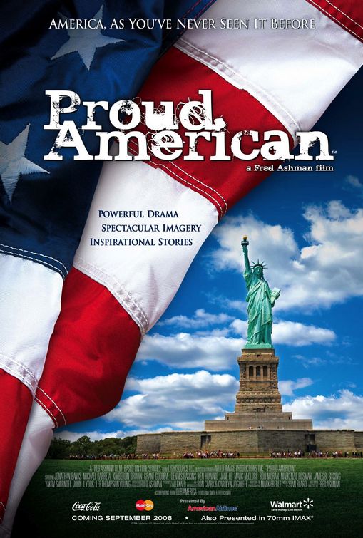the movie poster: Proud American (2008)