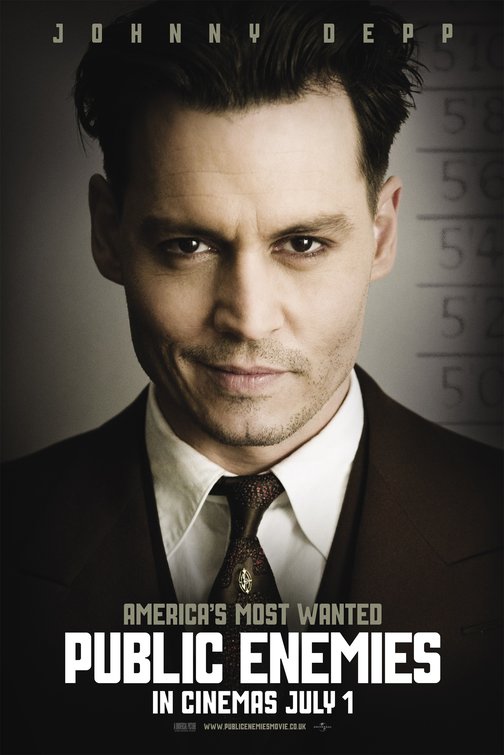 1000 piece jigsaw puzzle for the movie poster: Public Enemies (2009) ver5