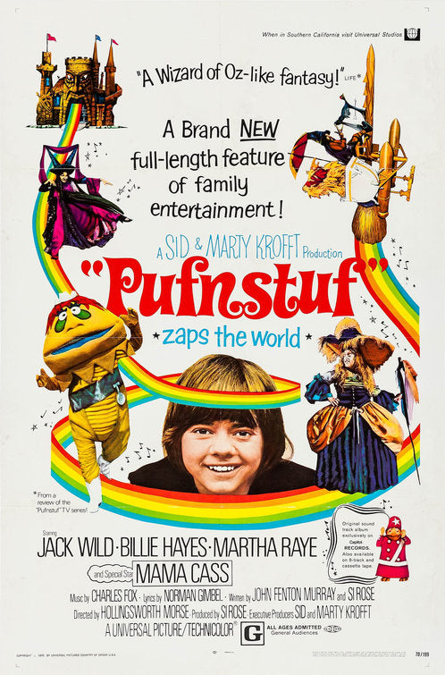 the movie poster: Pufnstuf (1970)