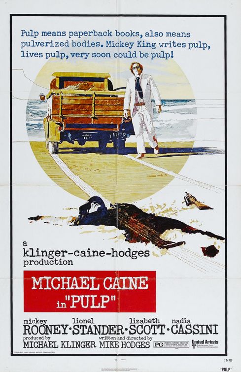 the movie poster: Pulp (1972)