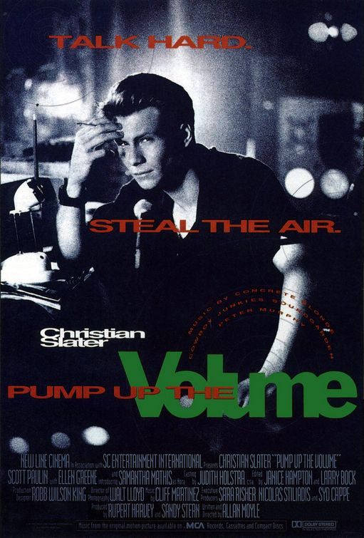 the movie poster: Pump Up the Volume (1990)