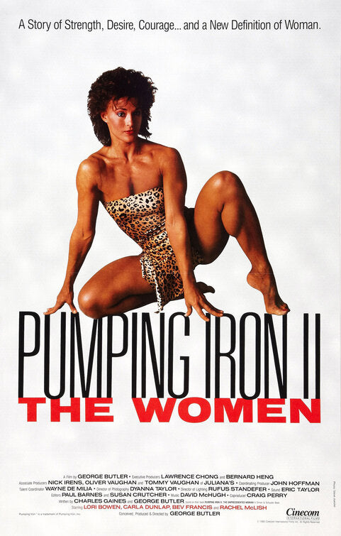 1000 piece jigsaw puzzle for the movie poster: Pumping Iron II: The Women (1985)