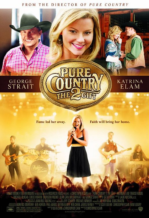 1000 piece jigsaw puzzle for the movie poster: Pure Country 2: The Gift (2010)