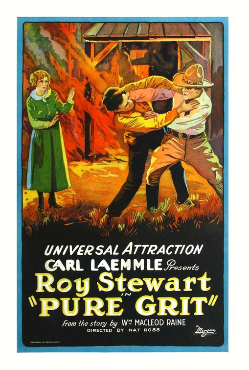 the movie poster: Pure Grit (1923)
