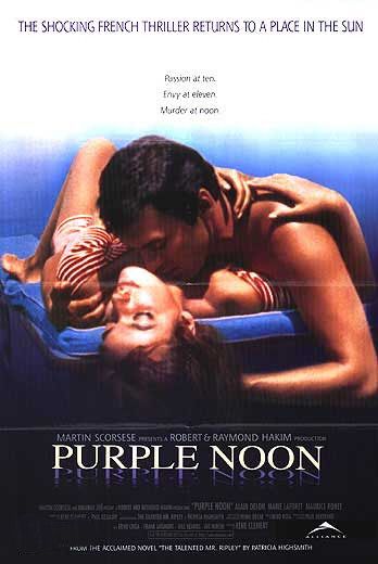 the movie poster: Purple Noon (1961)