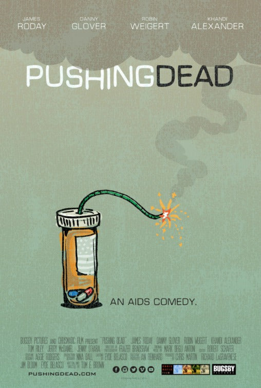 1000 piece jigsaw puzzle for the movie poster: Pushing Dead (2016)