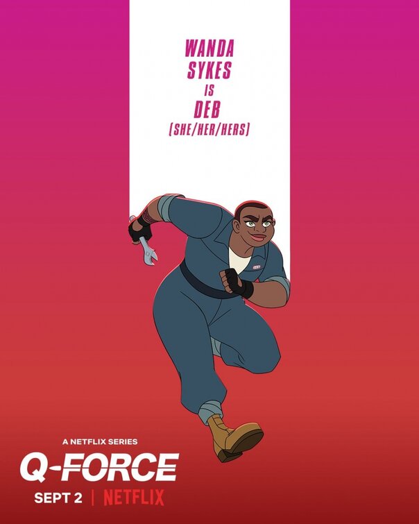 1000 piece jigsaw puzzle for tv poster: Q-Force, ver6