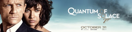 1000 piece jigsaw puzzle for the movie poster: Quantum of Solace (2008) ver10