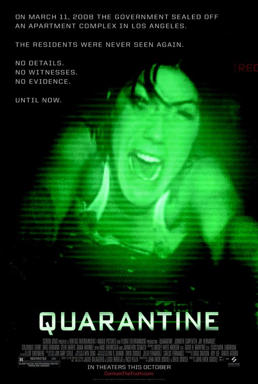 the movie poster: Quarantine (2008)