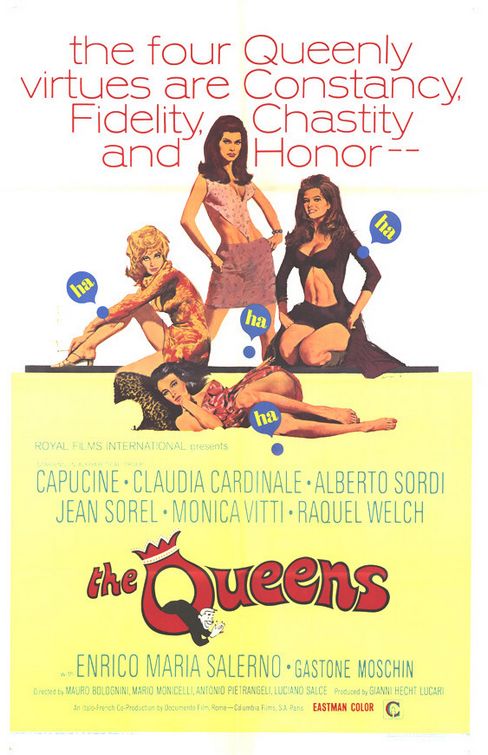 the movie poster: The Queens (1968)