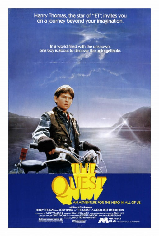 1000 piece jigsaw puzzle for the movie poster: The Quest (1986)