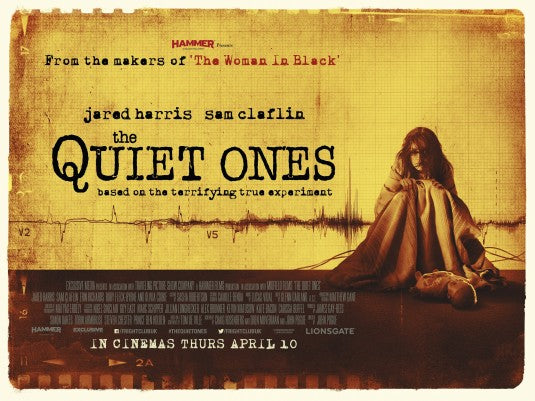 1000 piece jigsaw puzzle for the movie poster: The Quiet Ones (2014) ver2