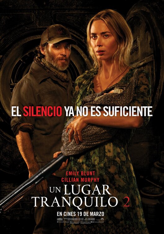 1000 piece jigsaw puzzle for the movie poster: A Quiet Place: Part II (2021) ver4