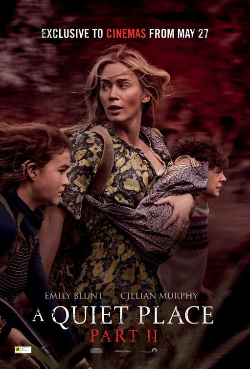 1000 piece jigsaw puzzle for the movie poster: A Quiet Place: Part II (2021) ver8