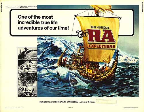the movie poster: The Ra Expeditions (1972)