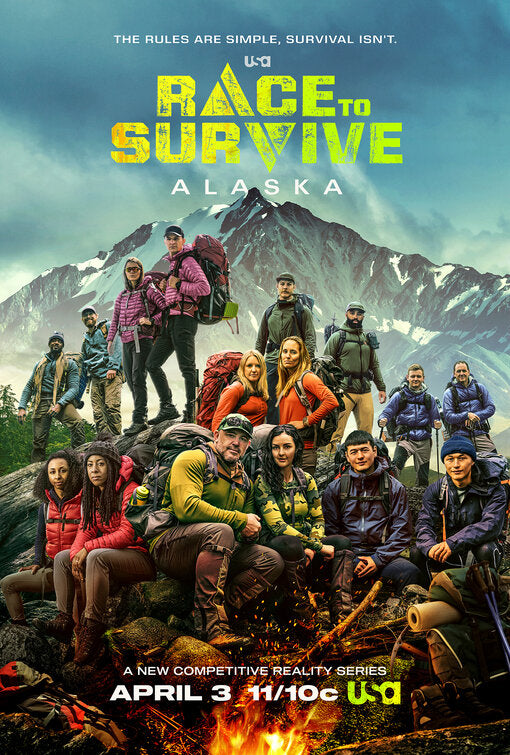 1000 piece jigsaw puzzle for tv poster: Race to Survive