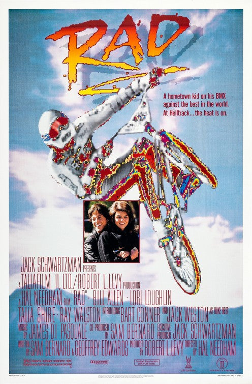 the movie poster: Rad (1986)