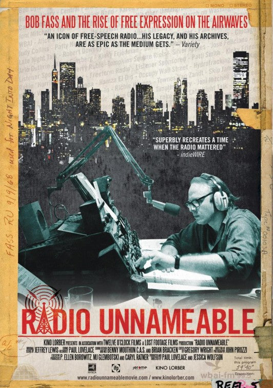 1000 piece jigsaw puzzle for the movie poster: Radio Unnameable (2012)