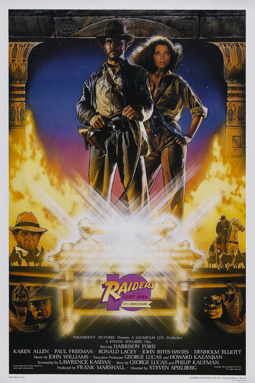 the movie poster: Raiders of the Lost Ark (1981) ver4