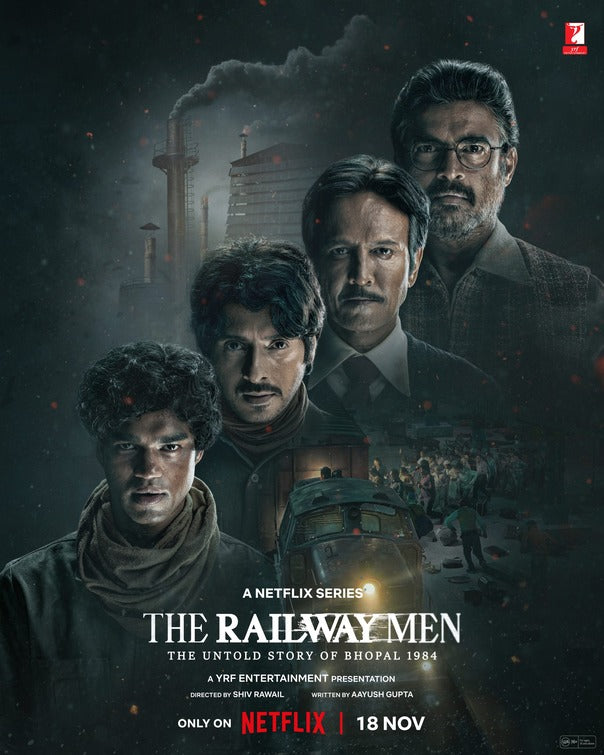 1000 piece jigsaw puzzle for tv poster: The Railway Men: The Untold Story of Bhopal 1984