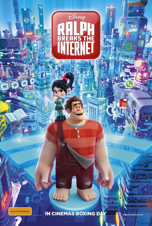 1000 piece jigsaw puzzle for the movie poster: Ralph Breaks the Internet: Wreck-It Ralph 2 (2018) ver13