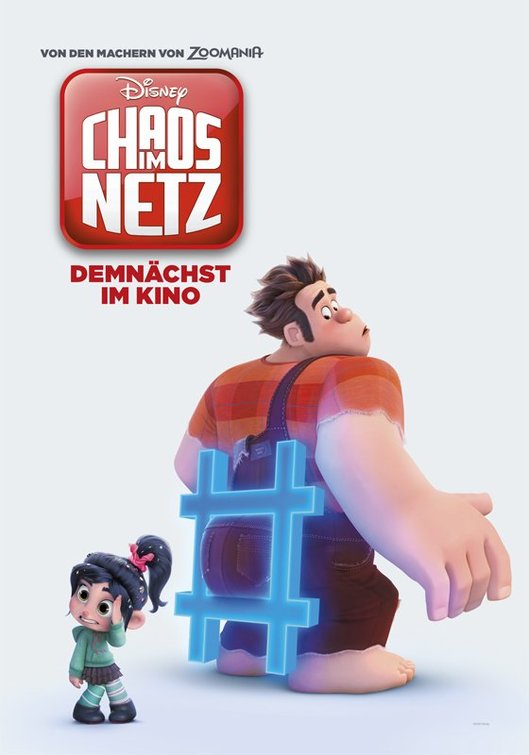1000 piece jigsaw puzzle for the movie poster: Ralph Breaks the Internet: Wreck-It Ralph 2 (2018) ver15