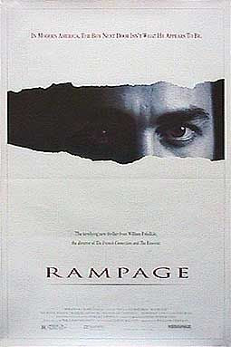the movie poster: Rampage (1992) ver2