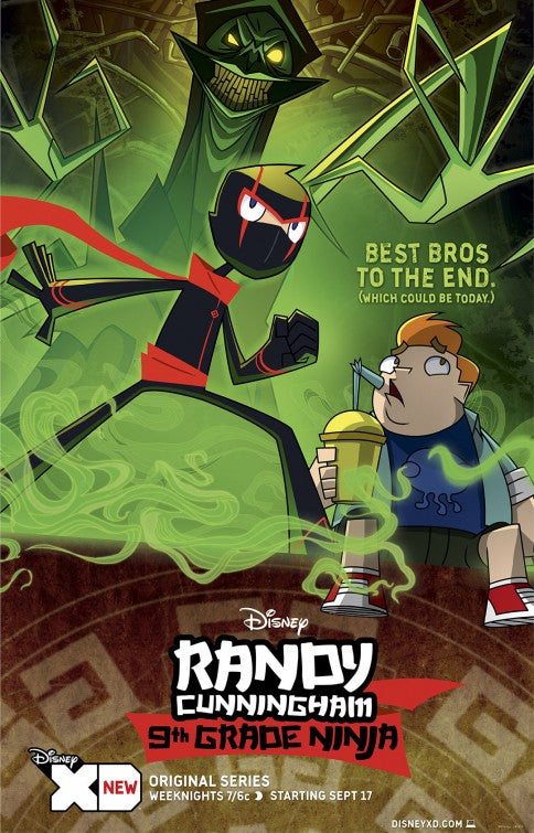 1000 piece jigsaw puzzle for tv poster: Randy Cunningham: 9th Grade Ninja