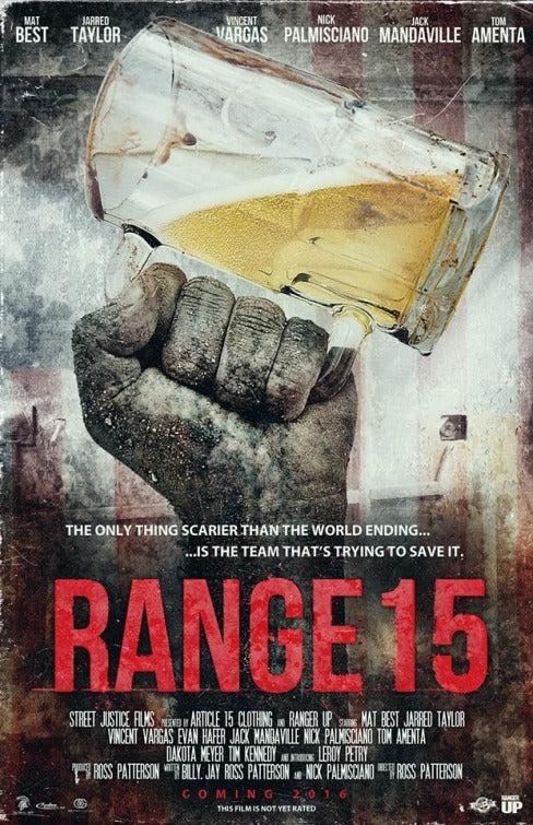 1000 piece jigsaw puzzle for the movie poster: Range 15 (2016) ver2
