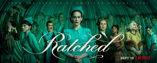 1000 piece jigsaw puzzle for tv poster: Ratched, ver6