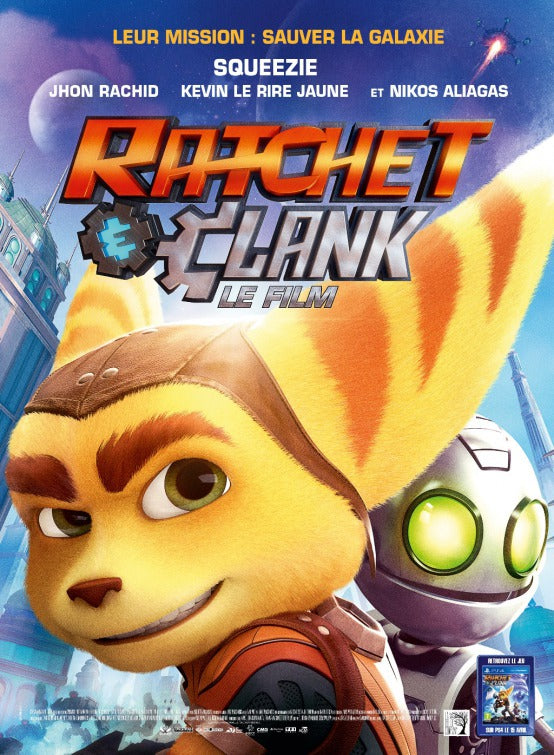 1000 piece jigsaw puzzle for the movie poster: Ratchet and Clank (2016) ver3
