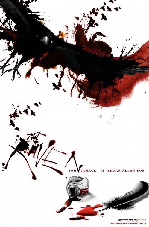 1000 piece jigsaw puzzle for the movie poster: The Raven (2012)