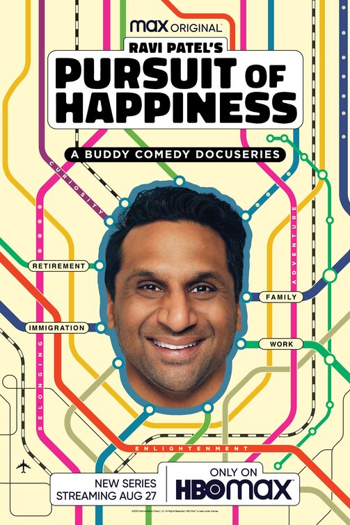 1000 piece jigsaw puzzle for tv poster: Ravi Patel's Pursuit of Happiness