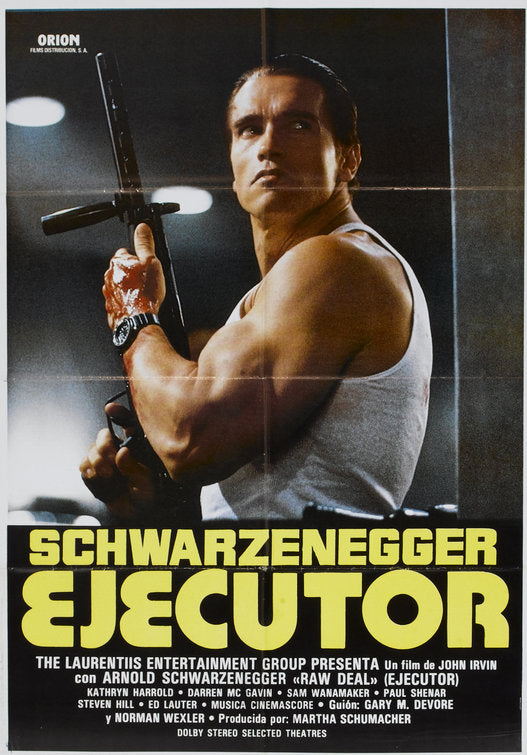 1000 piece jigsaw puzzle for the movie poster: Raw Deal (1986) ver4