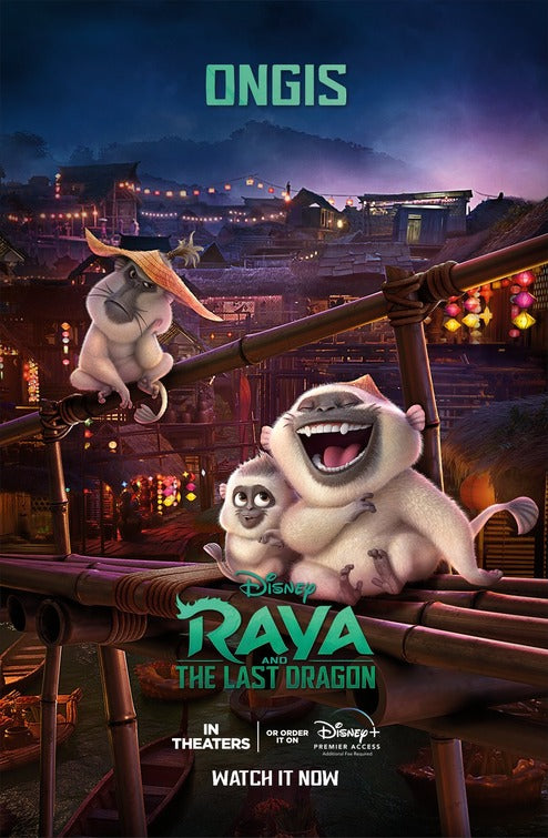 1000 piece jigsaw puzzle for the movie poster: Raya and the Last Dragon (2021) ver18