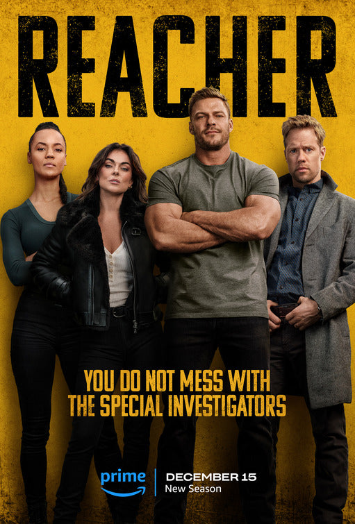 1000 piece jigsaw puzzle for tv poster: Reacher, ver7
