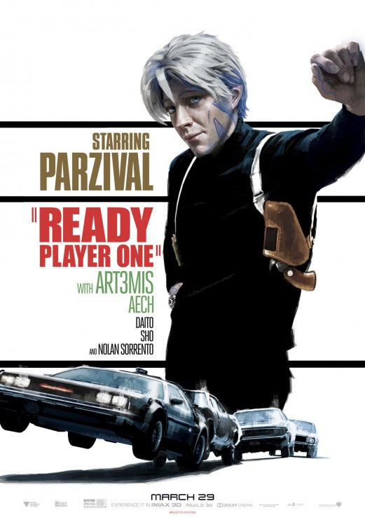 1000 piece jigsaw puzzle for the movie poster: Ready Player One (2018) ver18