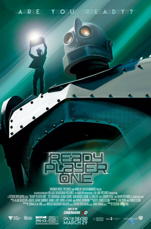1000 piece jigsaw puzzle for the movie poster: Ready Player One (2018) ver26