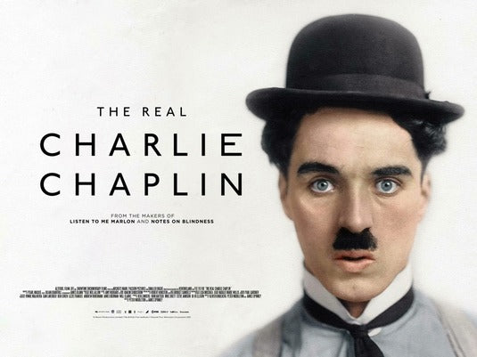1000 piece jigsaw puzzle for the movie poster: The Real Charlie Chaplin (2021)