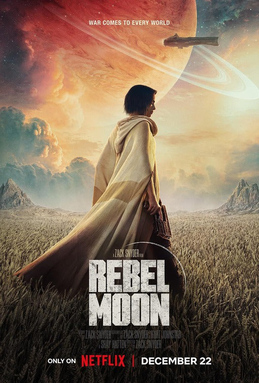 1000 piece jigsaw puzzle for the movie poster: Rebel Moon: Part One - A Child of Fire (2023)