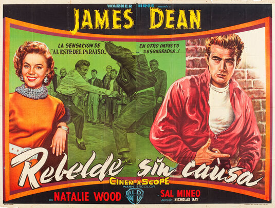 1000 piece jigsaw puzzle for the movie poster: Rebel Without a Cause (1955) ver15
