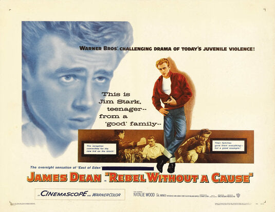 1000 piece jigsaw puzzle for the movie poster: Rebel Without a Cause (1955) ver8
