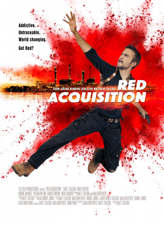 1000 piece jigsaw puzzle for the movie poster: Red Acquisition (2017)