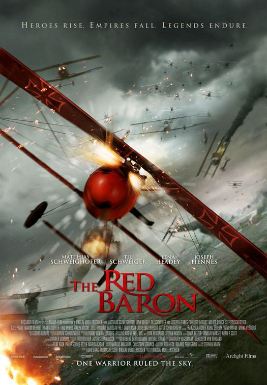 the movie poster: The Red Baron (2010)