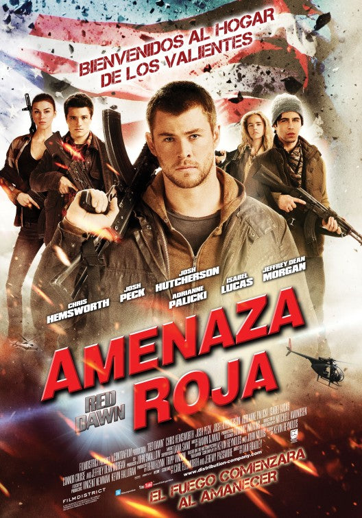 1000 piece jigsaw puzzle for the movie poster: Red Dawn (2012) ver6