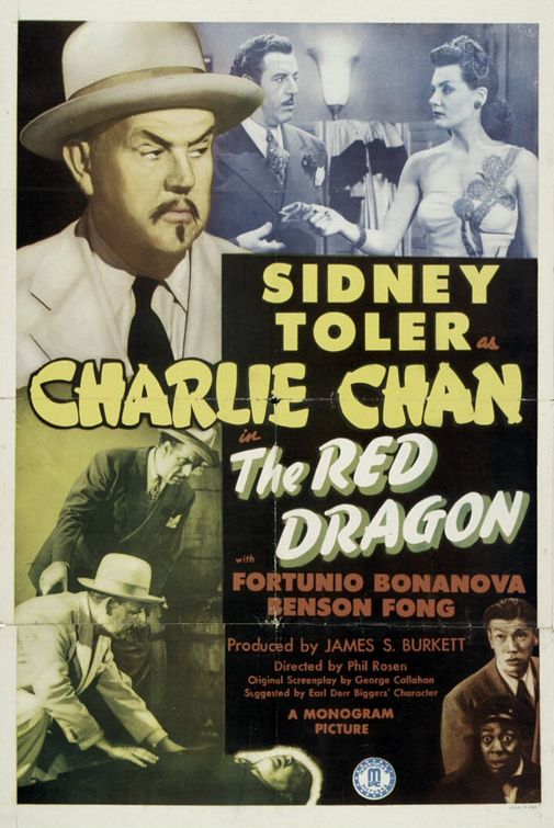 the movie poster: Red Dragon (1945)