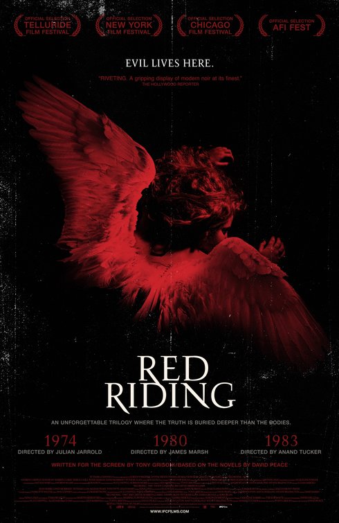1000 piece jigsaw puzzle for the movie poster: Red Riding (2010)