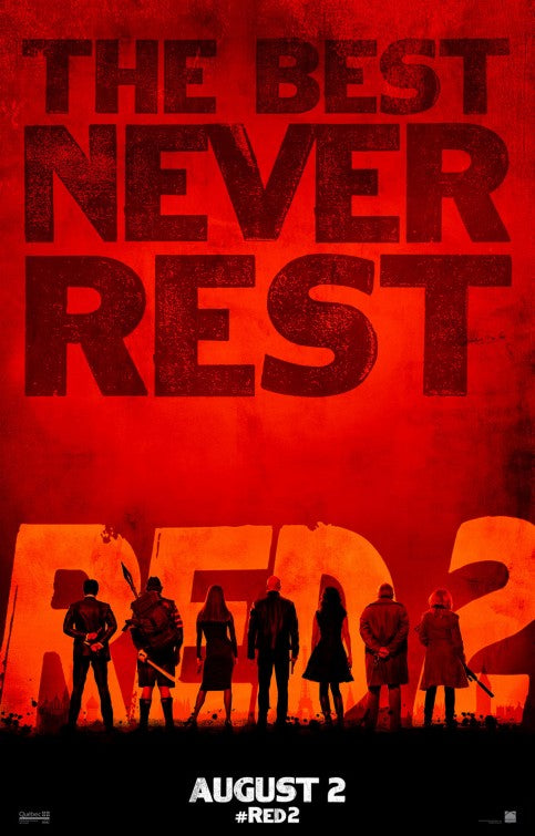 1000 piece jigsaw puzzle for the movie poster: Red 2 (2013) ver2