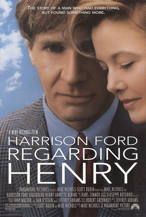 the movie poster: Regarding Henry (1991) ver1