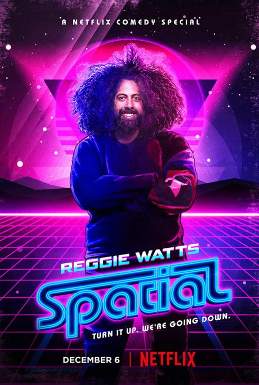 1000 piece jigsaw puzzle for tv poster: Reggie Watts: Spatial